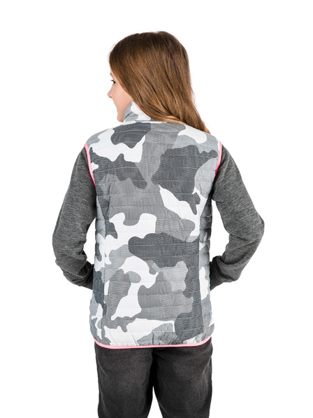 Sam 73 Hellgraue Mädchenweste SAM 73