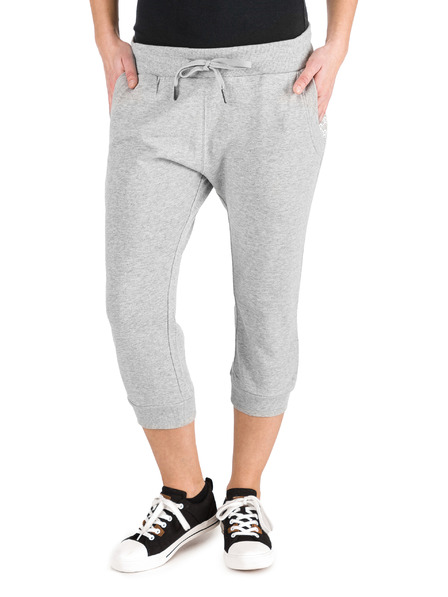 Sam 73 Hellgraue Damen 3/4 Sweatpants SAM 73