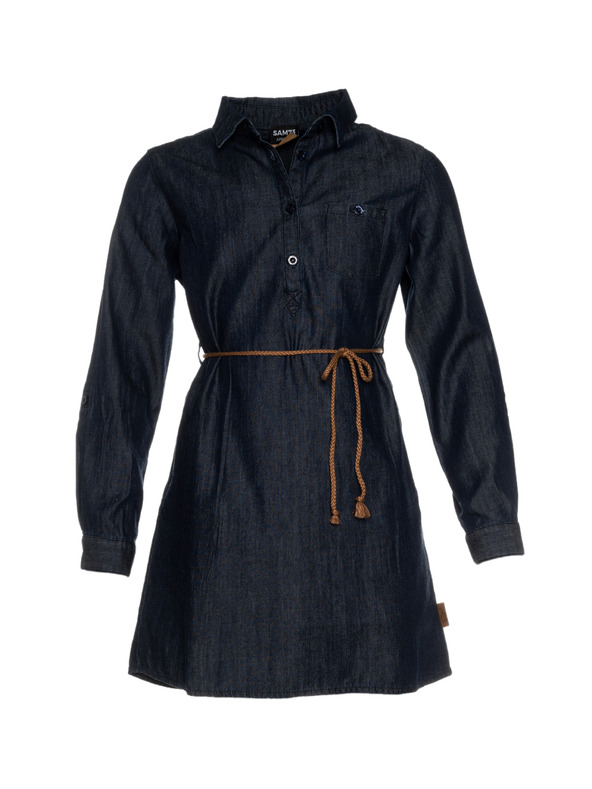 Sam 73 Dunkelblau Mädchen-Hemdkleid SAM 73