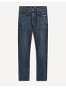 Celio Dunkelblaue Herrenjeans Straight Fit Celio