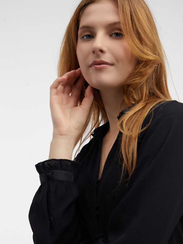 Orsay Schwarze Damenbluse ORSAY