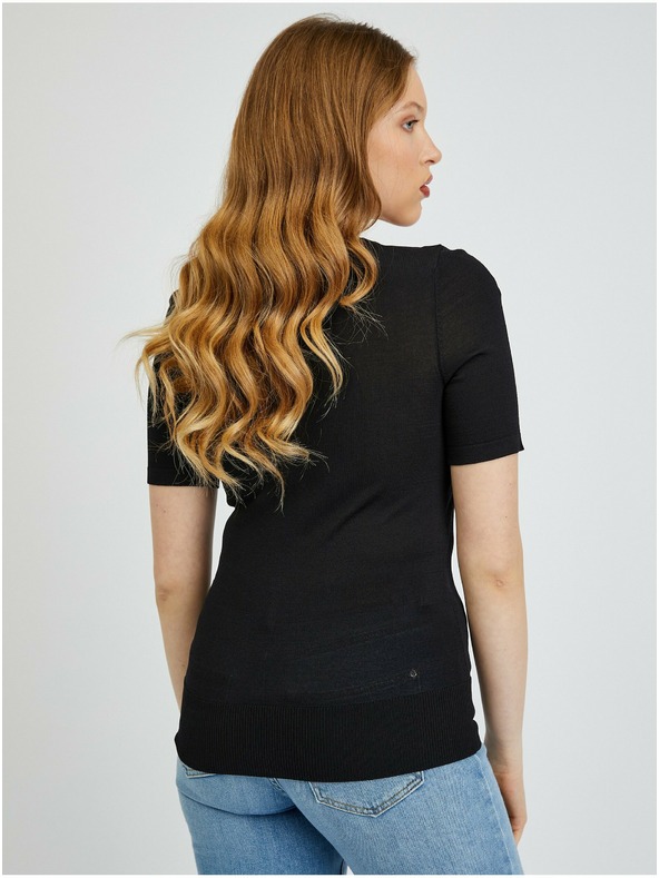 Orsay Schwarzes Damen-Pullover-Shirt ORSAY