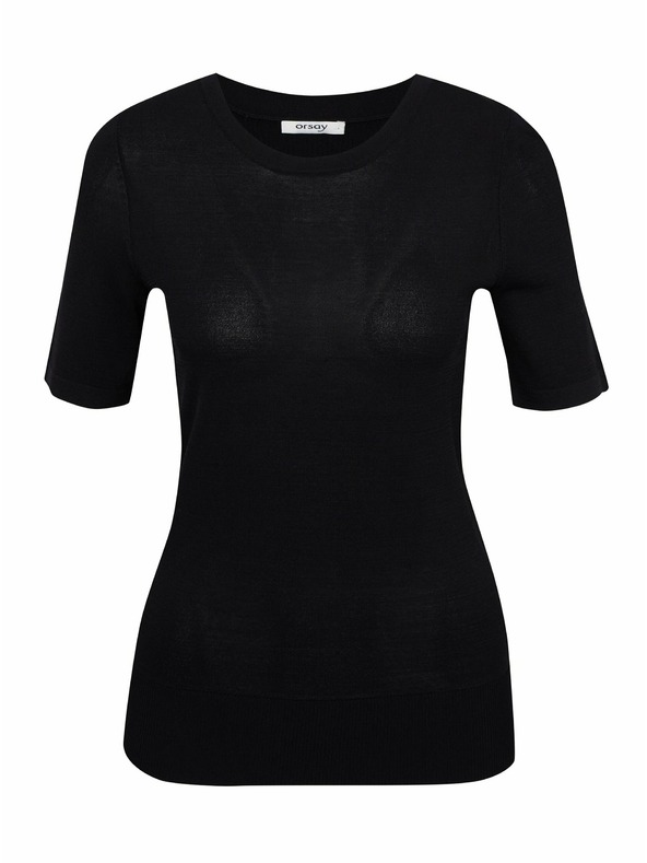 Orsay Schwarzes Damen-Pullover-Shirt ORSAY