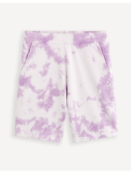 Celio Lila Herren-Batik-Sweatpants Celio Doengame