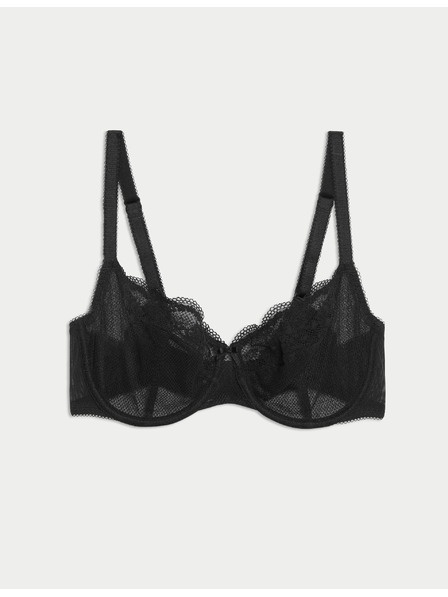Marks & Spencer Balconette-BH Jasmine mit Bügeln und Spitze, Gr. A–E Marks & Spencer schwarz