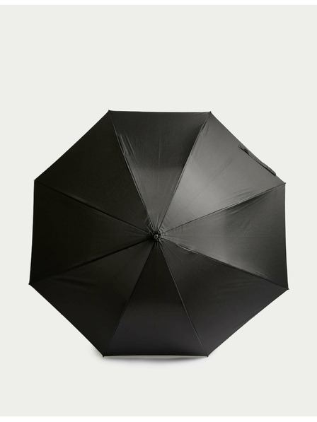 Marks & Spencer Großer Regenschirm aus recyceltem Polyester mit Windtech™ Marks & Spencer Schwarz