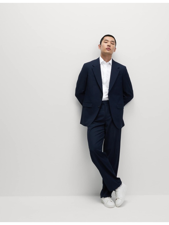 Marks & Spencer Langarmhemd, normaler Schnitt, 3er-Set Marks & Spencer weiß