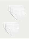Marks & Spencer Baumwoll-Slips, 5er Pack Marks & Spencer weiß
