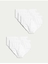 Marks & Spencer Baumwoll-Slips, 5er Pack Marks & Spencer weiß
