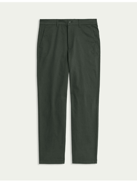Marks & Spencer Stretch-Chinohose Regular Fit Marks & Spencer grau