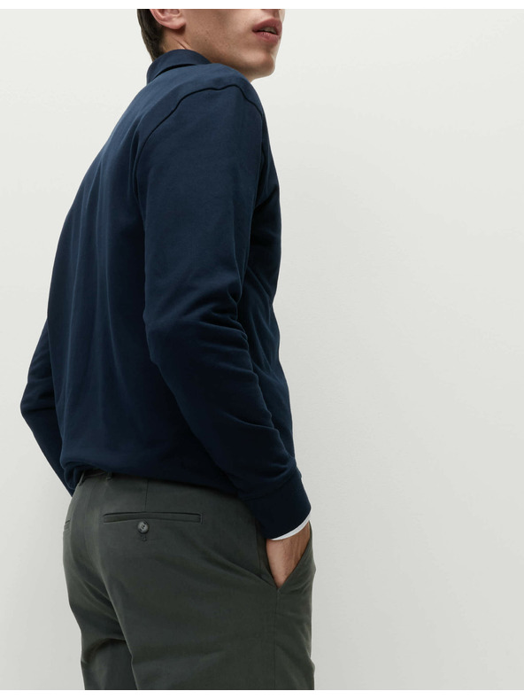 Marks & Spencer Stretch-Chinohose Regular Fit Marks & Spencer grau