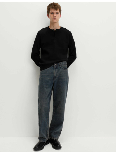 Marks & Spencer Authentic Loose Fit Festigungsjeans von Marks & Spencer blau