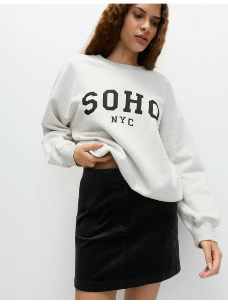 Marks & Spencer A-Linien-Minirock mit hohem Baumwollanteil Marks & Spencer schwarz