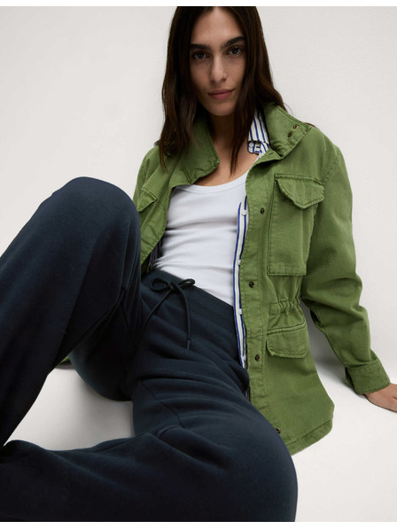 Marks & Spencer Jogginghose mit Bündchen, hohem Baumwollanteil und Kordelzug Marks & Spencer navy