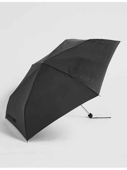 Marks & Spencer Marks & Spencer Glänzender fester Regenschirm Schwarz