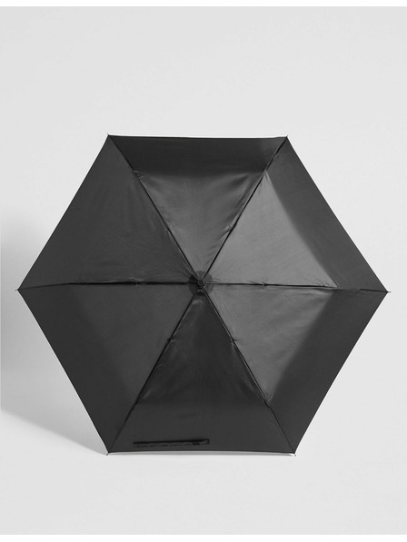 Marks & Spencer Marks & Spencer Glänzender fester Regenschirm Schwarz