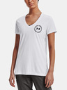 Under Armour Damen T-Shirt Under Armour Tech Solid LC Crest SSV