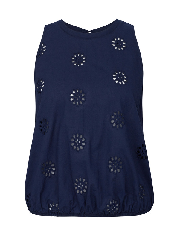 Orsay Dunkelblaue Damen Bluse ORSAY