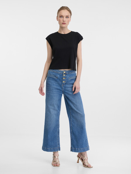 Orsay Blaue weite Damenjeans ORSAY