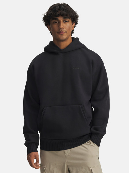 Under Armour Herren-Hoodie Under Armour UA Icon Heavy Rib Hdy-SCHWARZ