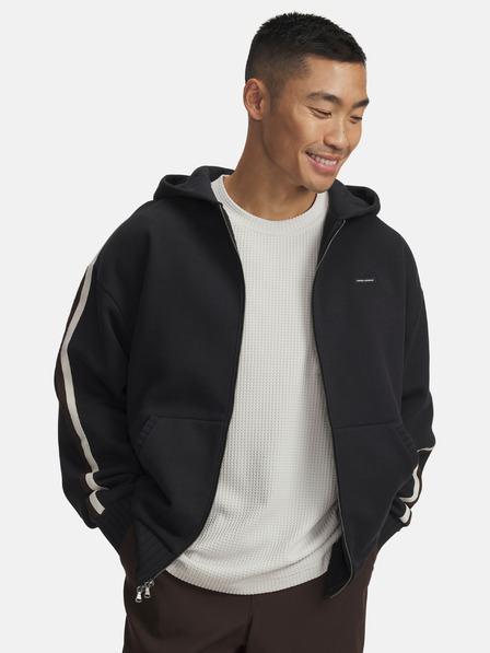 Under Armour Herren-Sweatjacke Under Armour UA Icon Heavy Rib FZ-SCHWARZ