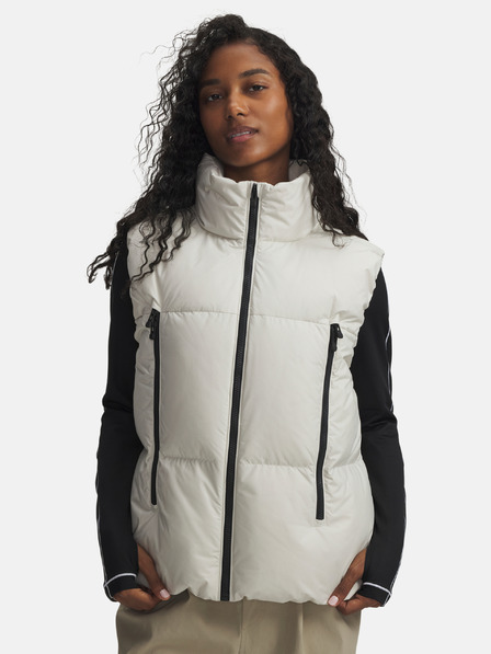 Under Armour Damen-Weste Under Armour Limitless Daunenpuffer Weste-WEISS