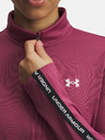 Under Armour Damen-Sweatjacke Under Armour UA Tech WM Tape Half Zip-ROT