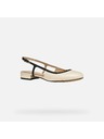 Geox Cremefarbene Damen-Ballerinas Geox Virnilisa B
