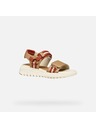 Geox Beige Damen Sandalen Geox Flextride S