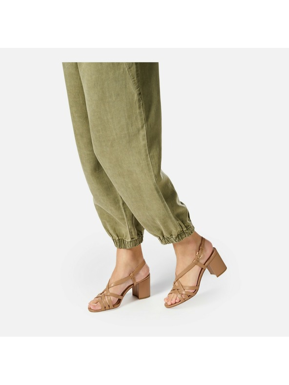 Geox Hellbraune Damen-Sandalen Geox Virnilisa 65 S