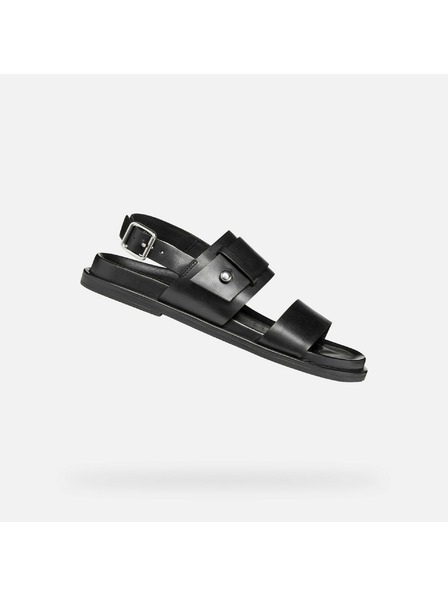 Geox Schwarze Damen-Sandalen Geox Adelash