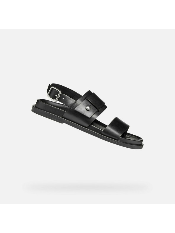 Geox Schwarze Damen-Sandalen Geox Adelash