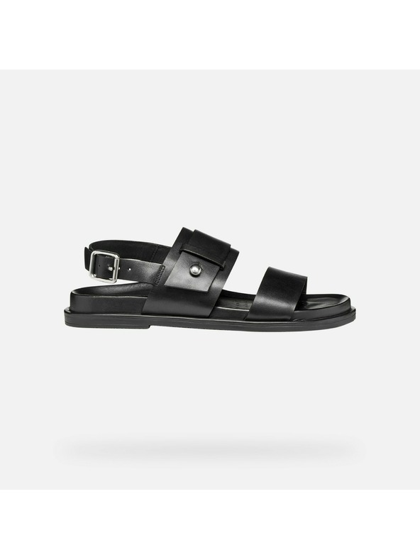 Geox Schwarze Damen-Sandalen Geox Adelash