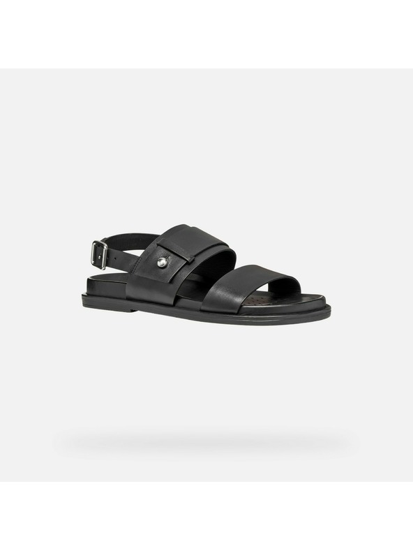 Geox Schwarze Damen-Sandalen Geox Adelash