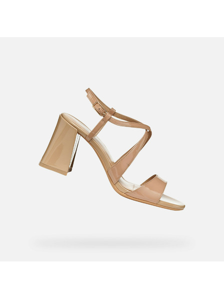 Geox Hellbraun Damen Sandalen Geox New Eraklia 80 T01