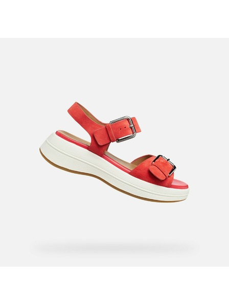 Geox Rot Damen Sandalen Geox Spherica Ecub-3 S