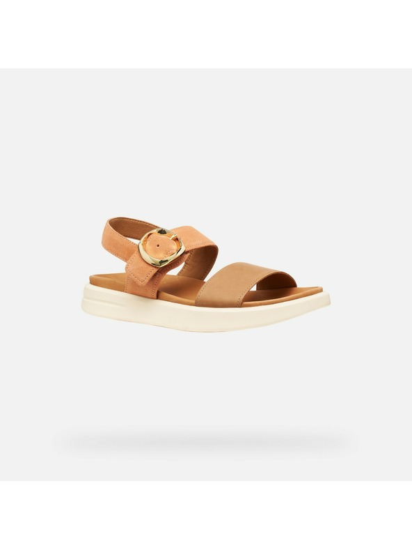 Geox Hellbraune Damen-Sandalen Geox Xand 2S