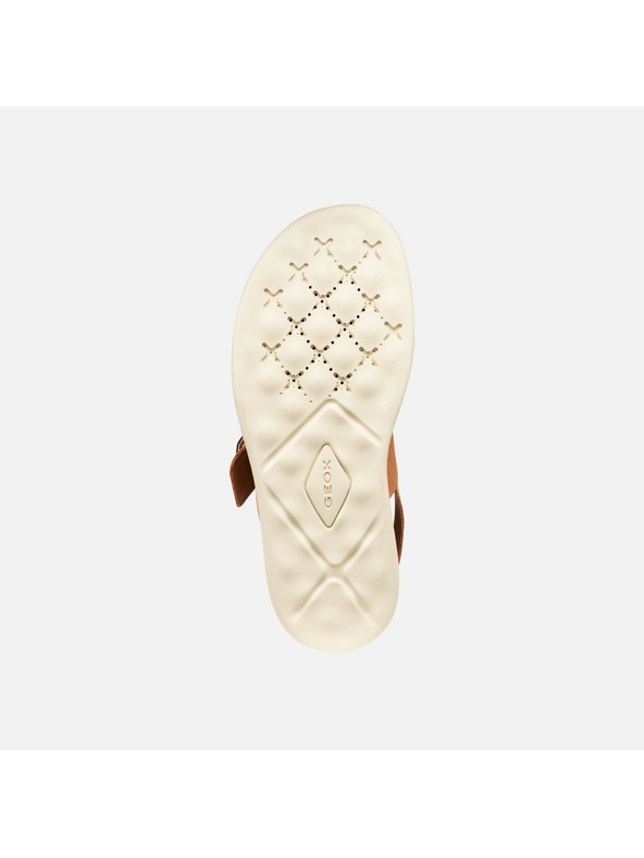 Geox Hellbraune Damen-Sandalen Geox Xand 2S