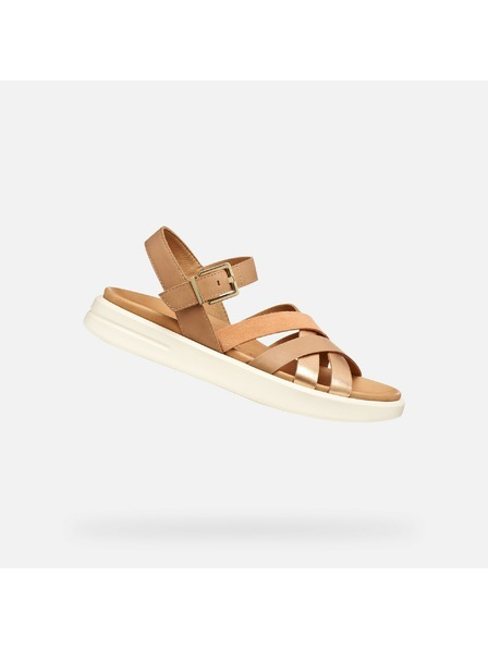 Geox Beige Damen-Sandalen Geox Xand 2S