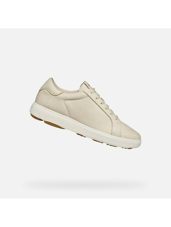 Geox Cremefarbene Damen-Sneaker Geox Nebula 2.0 C