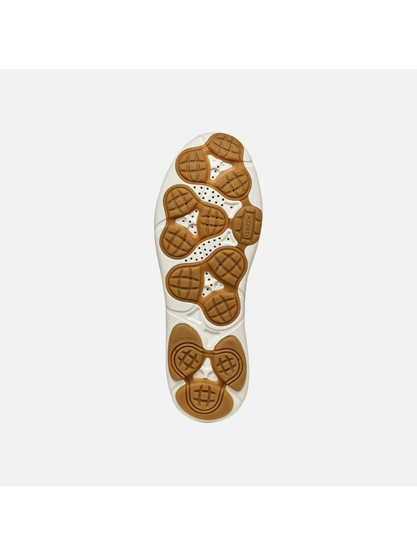 Geox Cremefarbene Damen-Sneaker Geox Nebula 2.0 C