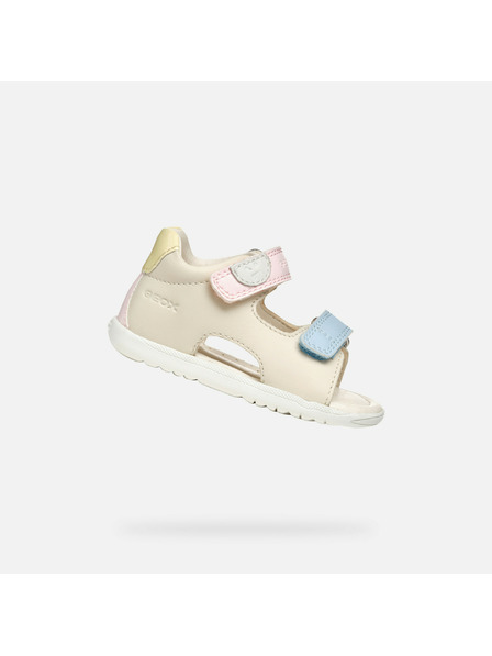 Geox Beige Mädchen Sandalen Geox Sandal Macchia