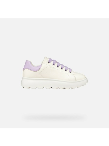 Geox Weiße Geox Puffypop Turnschuhe für Mädchen