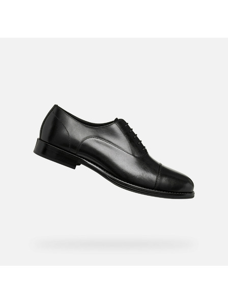 Geox Schwarze Herren Business-Schuhe Geox Barberigo