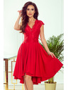 numoco Exklusives Kleid mit Spitze - rot Numoco PATRICIA