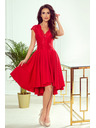 numoco Exklusives Kleid mit Spitze - rot Numoco PATRICIA