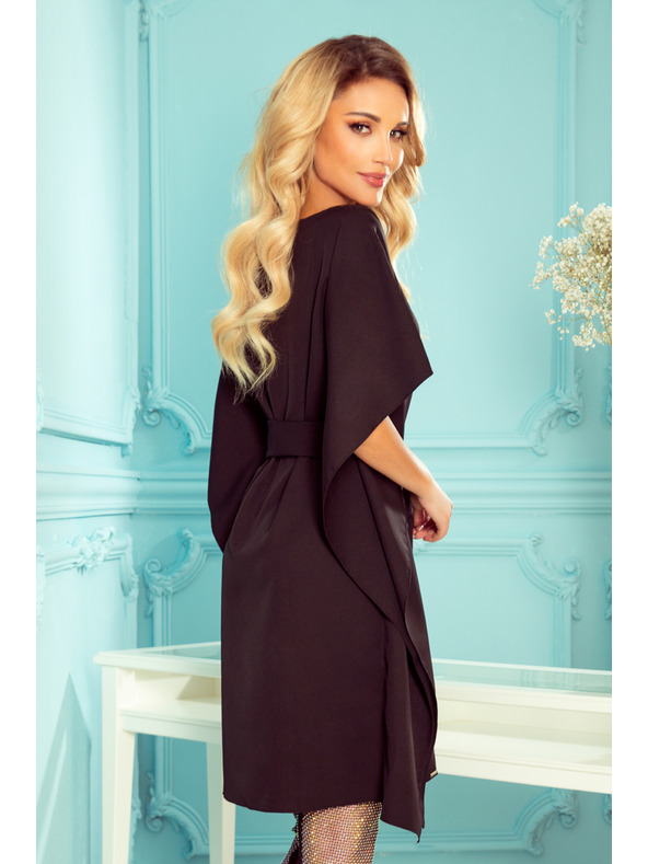 numoco SOFIA Schmetterlingkleid - schwarz