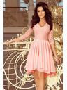 numoco NICOLLE - Exklusives Kleid mit Spitze - Pastellrosa