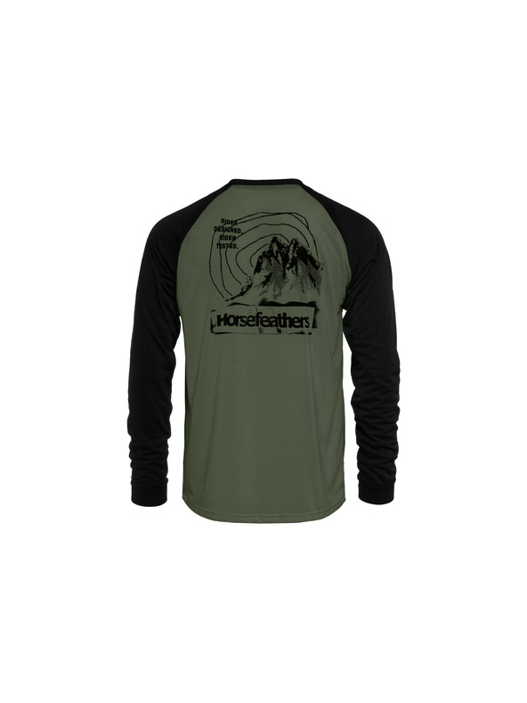 Horsefeathers Langarmshirt Shank LS - thyme