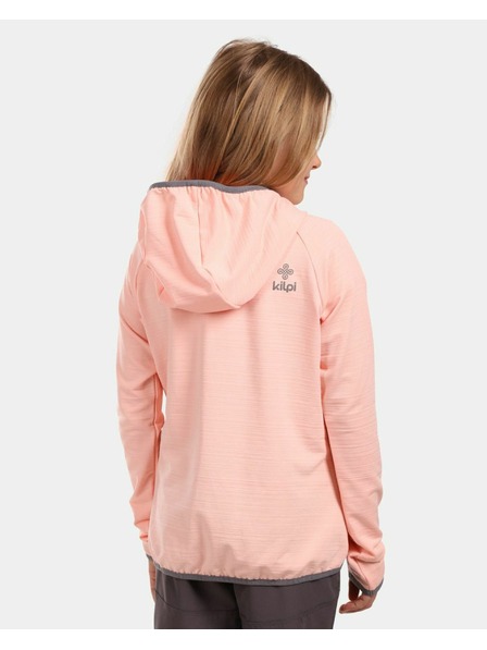 Kilpi Leichter Kapuzenpullover für Mädchen Kilpi MEMPHIS-JG Coral